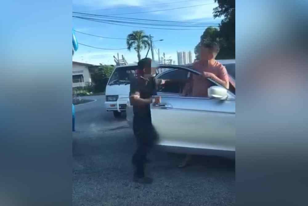 Klip video mengenai insiden pertengkaran yang dimuatnaik di media sosial telah dipadam.