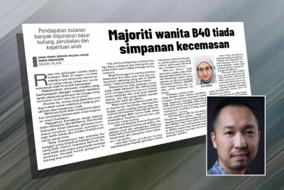 Laporan Sinar Harian pada Isnin. Gambar kecil: Irwan Shah