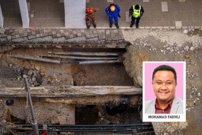 Pemetaan utiliti itu penting bagi mengenal pasti situasi di bawah tanah jika berlaku kejadian tidak diingini seperti di Masjid India. Foto Bernama