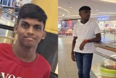 Polis menerima laporan berhubung kehilangan remaja itu, G Narashinmasegaran pada jam 2 petang semalam. Foto IPD Petaling Jaya