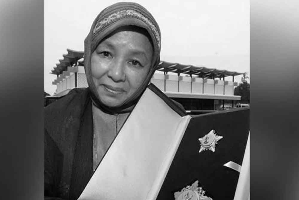 Allahyarham Rudiah. Foto Bernama