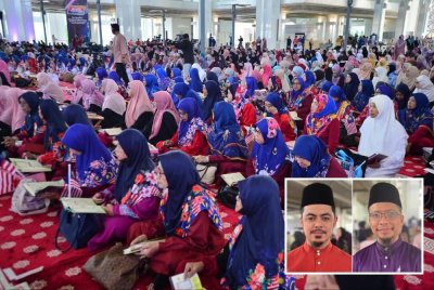 Program yang bertemakan 'Jiwa Merdeka: Memaknai Rukun Negara' itu mengambil panduan daripada surah al-Jumu'ah dan al-Hujurat. (Gambar kecil: Amin, Fazrul)