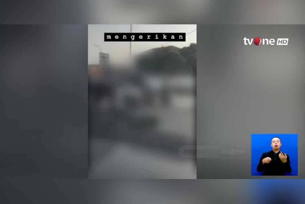 Klip video pergaduhan mereka tular di media sosial.- Agensi