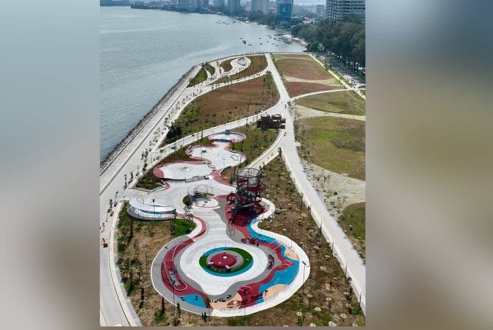 Fasa pertama dibuka pada Februari lalu manakala Taman Gurney Bay Fasa Kedua dijangka siap pada pertengahan tahun 2025.