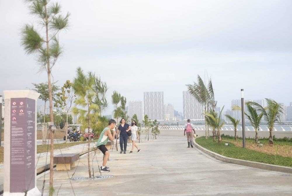 Taman Gurney Bay Fasa Satu kini salah satu tarikan baharu Pulau Pinang untuk dikunjungi.