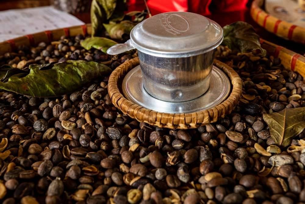 ANTARA produk Vietnam yang menonjol dan laris adalah kopi dalam bentuk biji kopi hijau (belum dipanggang dan mentah), serbuk kopi asli serta biji kopi dipanggang. Foto CANVA