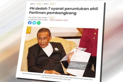 Laporan Sinar Harian.