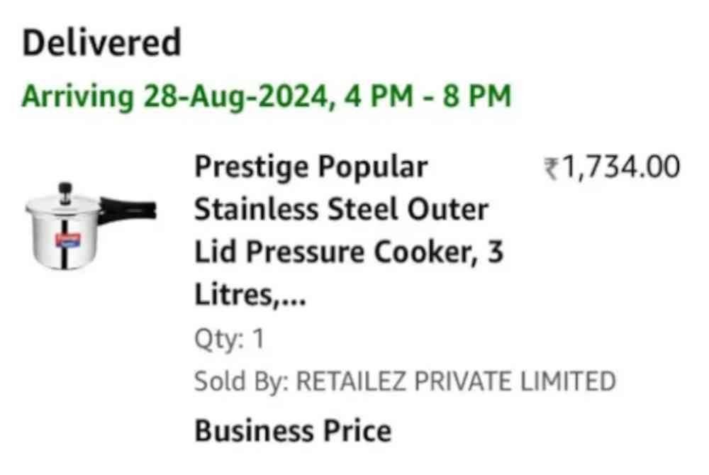 Jay memerima pesanan yang dibatalkannya sejak 2022 dari Amazon. - Agensi