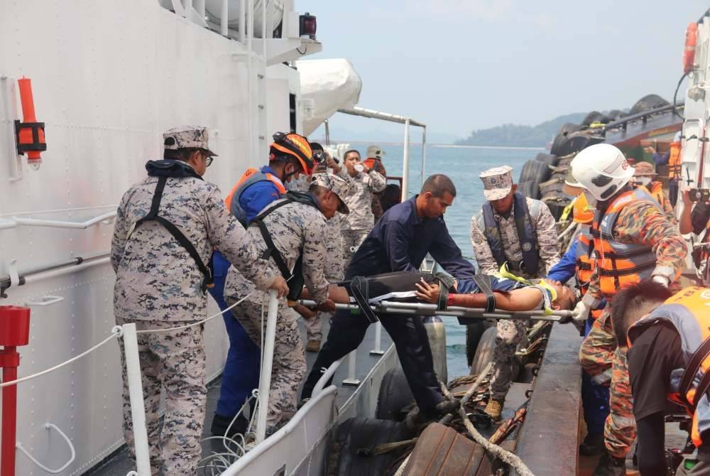 Seramai 34 agensi termasuk swasta terlibat dalam latihan Mencari dan Menyelamat (SAREX) Offshore Maritime Search dan Rescue Exercise (OMSAR) 2024