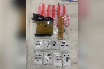 Syabu yang berjaya dirampas sebelum sempat diseludup ke Labuan dengan menaiki feri.