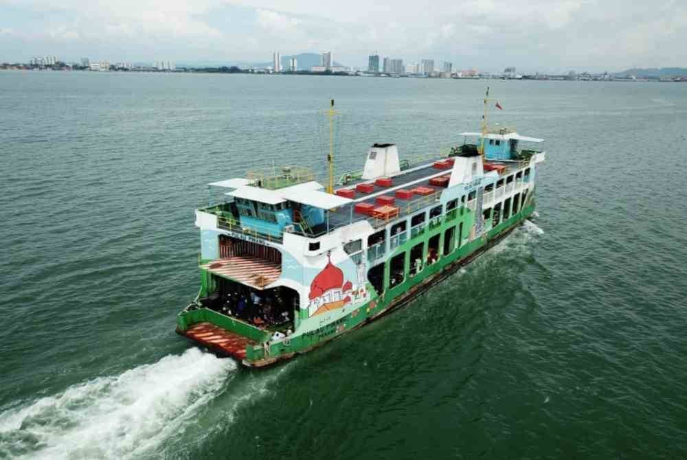 Feri ikonik yang telah dihentikan perkhidmatannya sejak tiga tahun lalu.