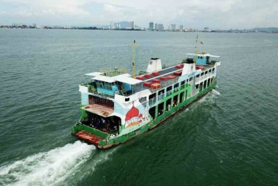 Feri ikonik yang telah dihentikan perkhidmatannya sejak tiga tahun lalu.