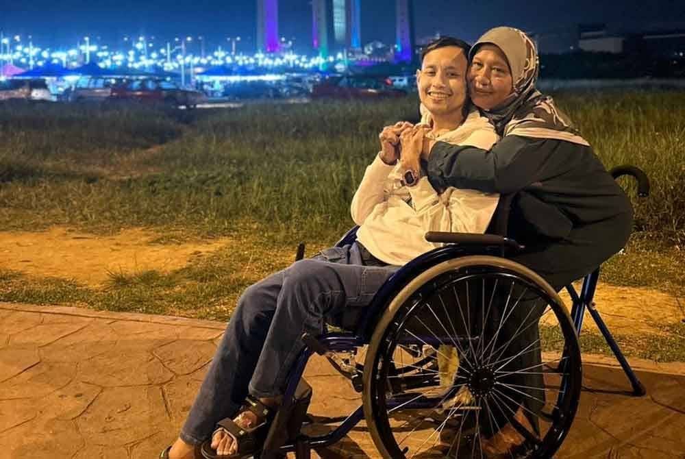 Iwan memang bergantung sepenuhnya bantuan daripada ibunya, Che Piah dan tidak pernah berputus asa untuk kembali aktif seperti sedia kala.