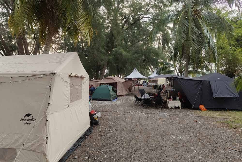 Perkhemahan Budaya Glamping@ Batu Laut pada Festival Selangor@Batu Laut.