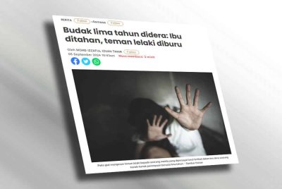 Laporan Sinar Harian pada 5 September lalu