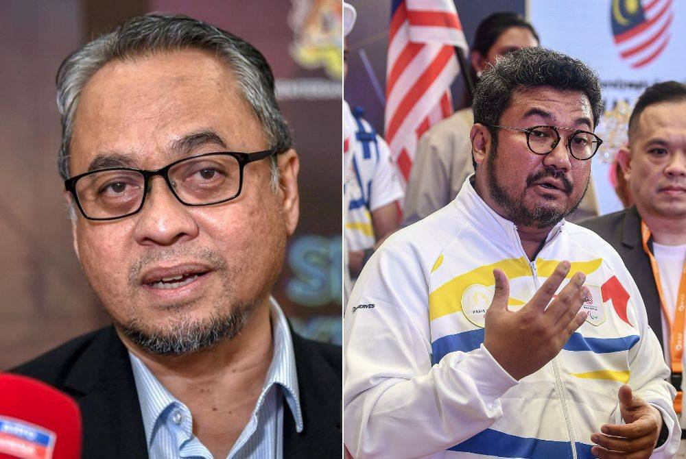 Abdul Rashid (kiri), Megat D Shahriman