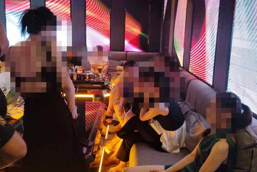 Antara warga asing yang ditahan susulan beberapa siri operasi yang dijalankan sebelum ini.