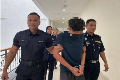 'Abang bas' didakwa dengan dua pertuduhan di Mahkamah Sesyen Muar pada Selasa.