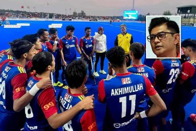 Malaysia akan berdepan India dalam saingan ACT di China pada Rabu. Foto KHM. (Gambar kecil: Mirnawan)