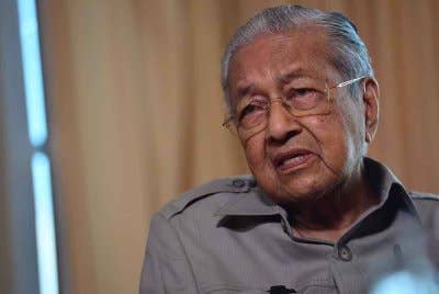 Tun Dr Mahathir Mohamad.