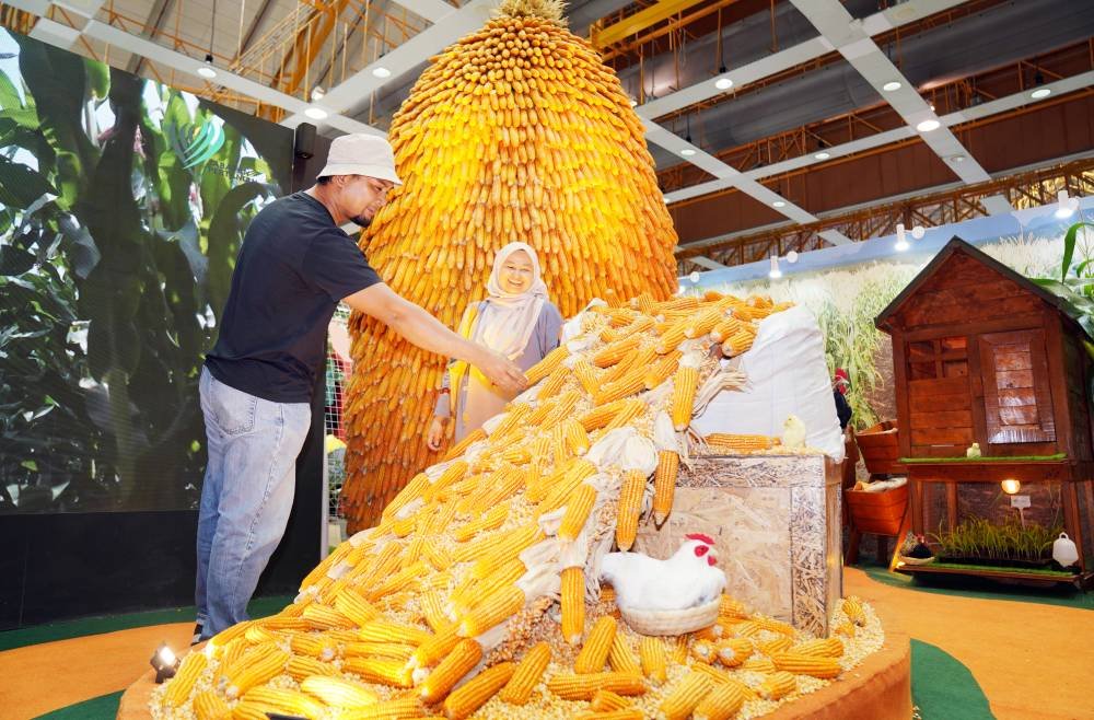 Pameran Pertanian Jagung turut dibawakan di Dewan A, MAEPS pada MAHA 2024.