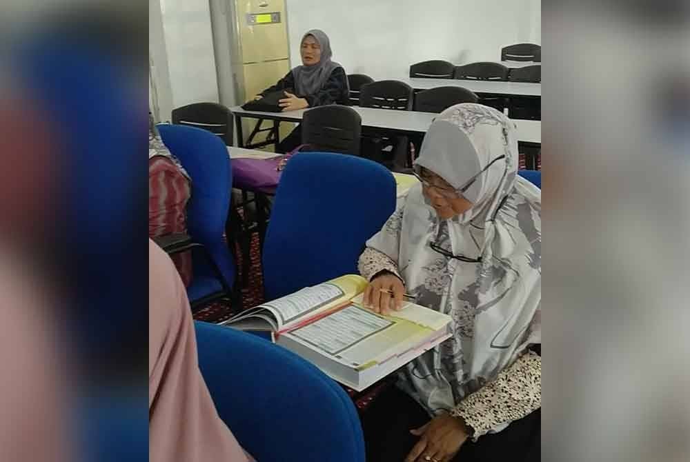 Noor Katany tidak pernah berputus asa dan membuang sifat malu serta rendah diri untuk mendalami al-Quran di Rumah Ngaji Aisy Karimah.
