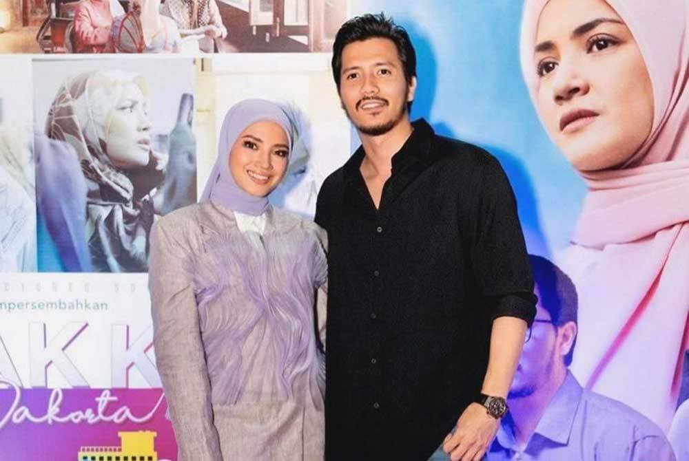 Fattah Amin (kanan) menegaskan tiada wanita lain dalam hidupnya selain Fazura.