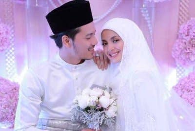 Fattah Amin (kiri) menegaskan tiada wanita lain dalam hidupnya selain Fazura (kanan), sekali gus menafikan dakwaan 'curang' yang heboh di media sosial sejak kebelakangan ini. -Gambar fail