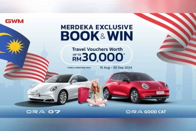 GWM Malaysia menyemarakkan semangat patriotik sempena sambutan bulan Kemerdekaan dan Hari Malaysia dengan tawaran 'Merdeka Exclusive Book & Win’ bermula 15 Ogos hingga 30 September 2024
