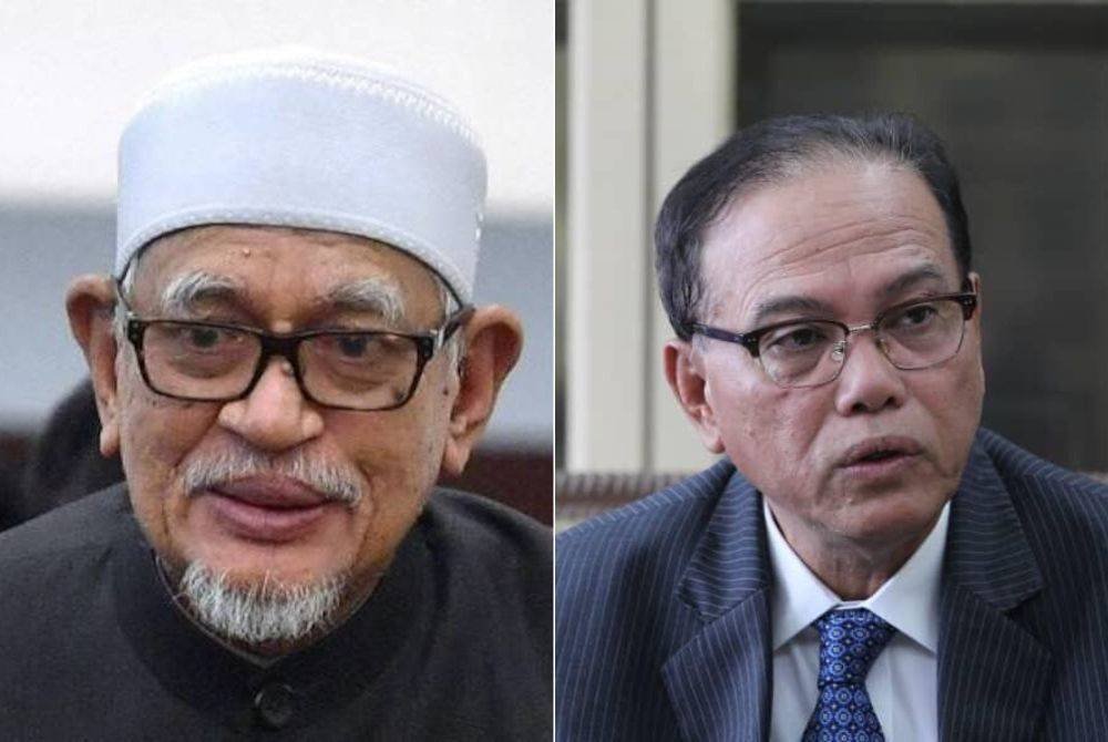 Abdul Hadi (kiri), Wan Rosdy