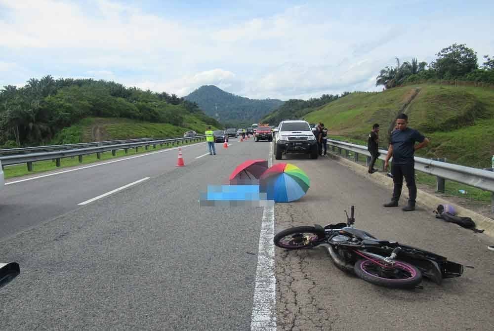 Seorang peserta RXZ Members 6.0 maut dalam kemalangan di Kilometer 379.5 Lebuhraya Pantai Timur 2 (LPT2) dekat Ajil menghala ke Bukit Besi di sini pada Ahad.