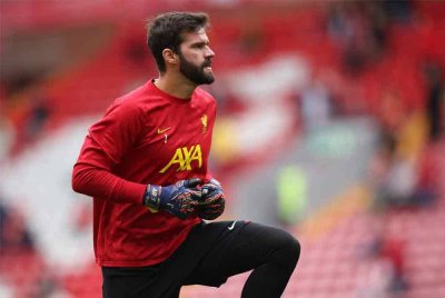 Alisson Becker. Foto AFP