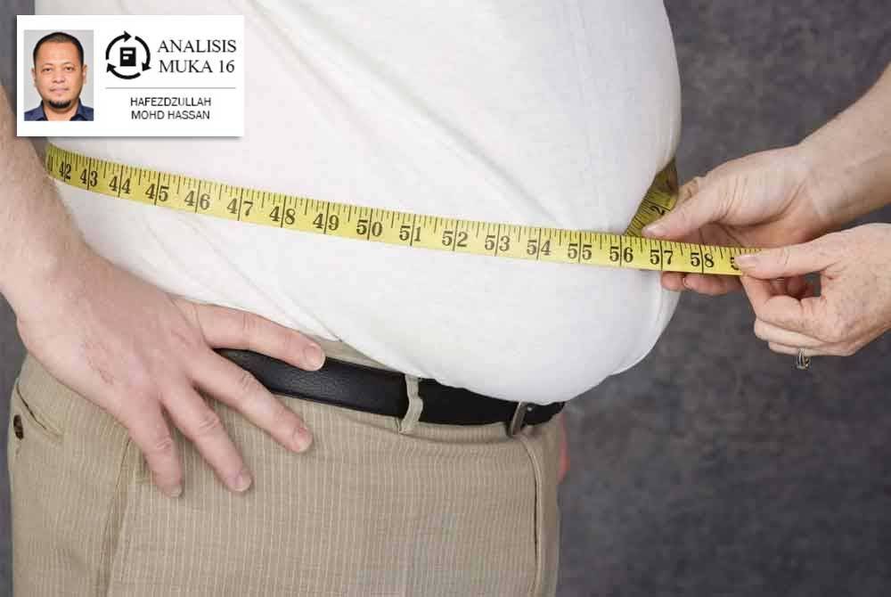 Obesiti merupakan situasi yang membimbangkan kerana ia boleh mendatangkan risiko penyakit tidak berjangkit (NCD) seperti darah tinggi, kencing manis, serangan jantung dan kanser. Gambar hiasan