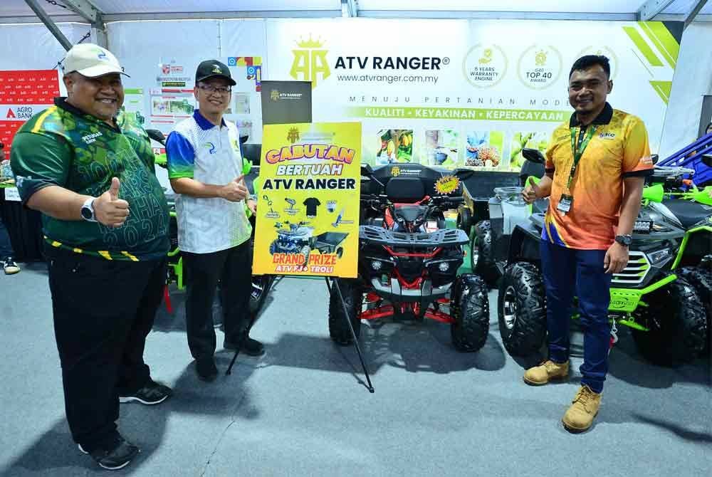 Pengunjung Laman Mekanisasi berpeluang memenangi cabutan bertuah utama berupa sebuah ATV.