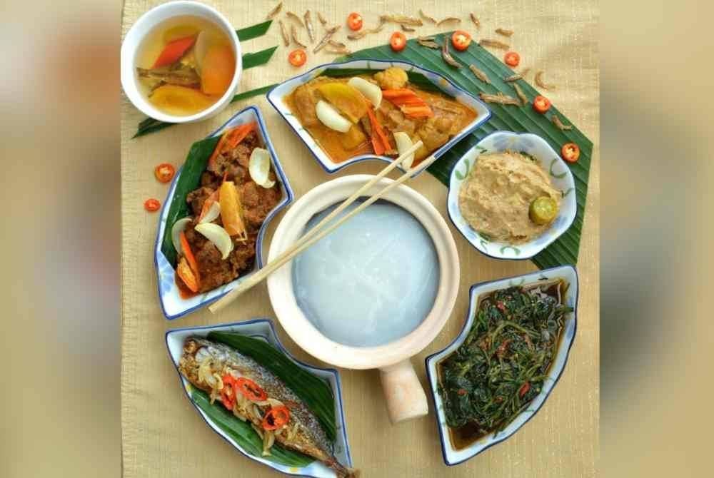 Ambuyat melambangkan 'perpaduan' kerana ia dimakan bersama hidangan lain.