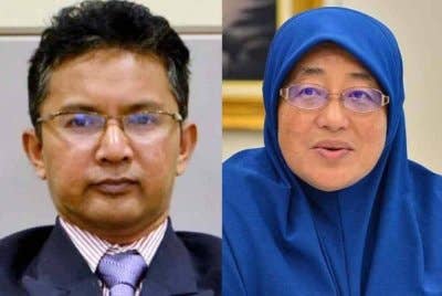 Kamarul Zaman dan Che Asmah.