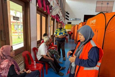Mangsa banjir yang ditempatkan di dua PPS di Perlis.