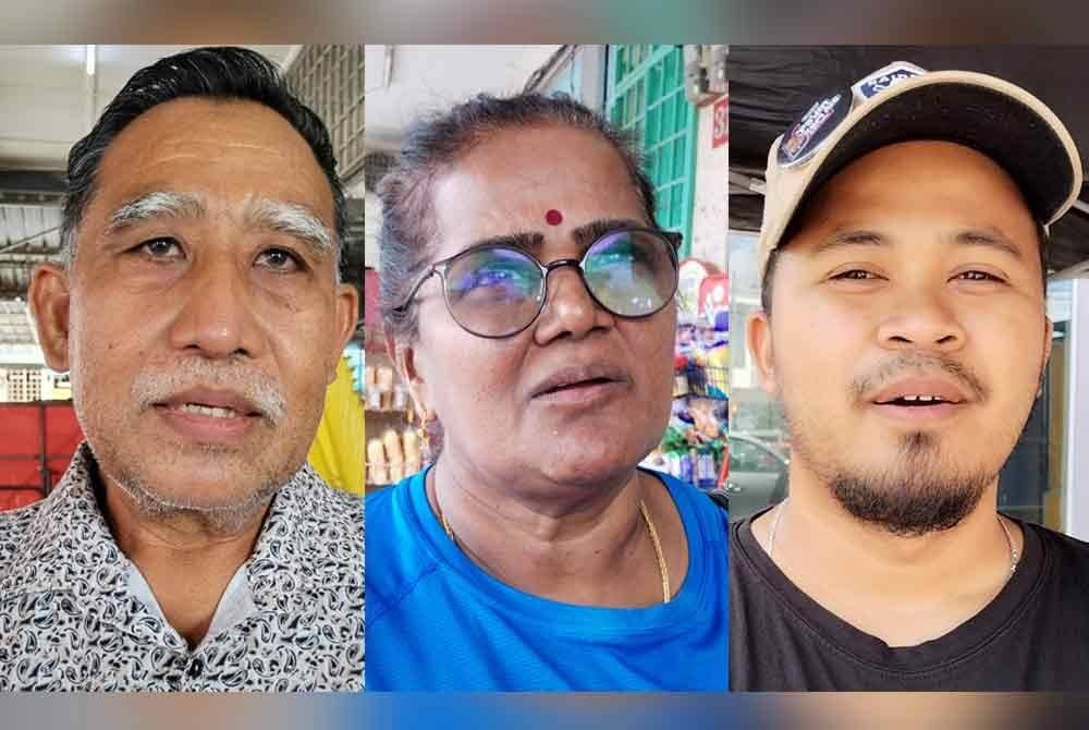 Gambar dari kiri: Abdul Aziz, Sarisah dan Nor Alam Syah.