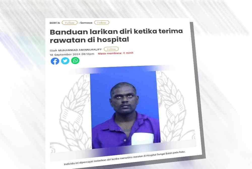 Laporan Sinar Harian.