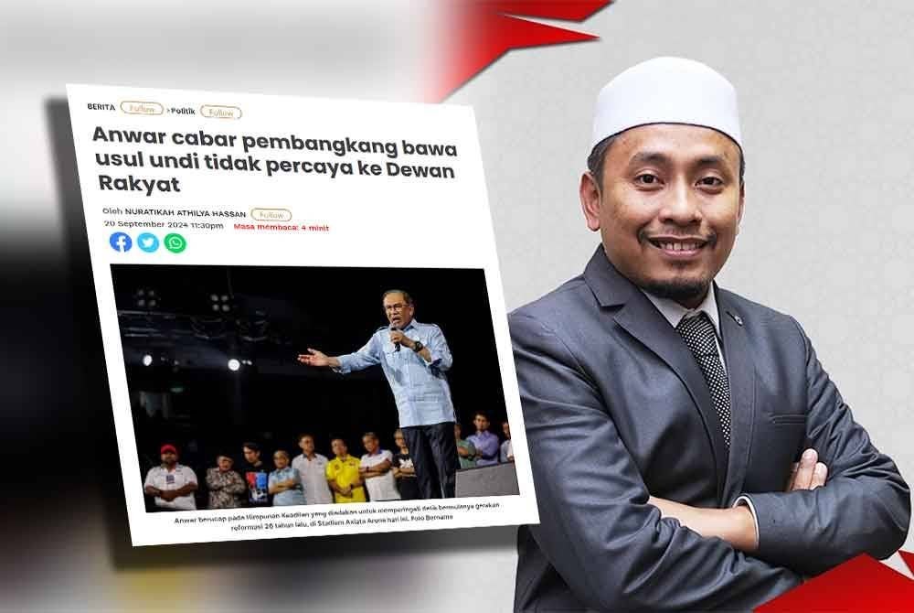 Laporan Sinar Harian (kiri), Ahmad Fadhli