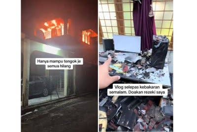 Tangkap layar hantaran video yang dimuatnaik Amad di TikTok pada Jumaat.