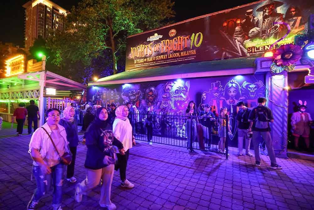 NOF 10 berlangsung sehingga 31 Oktober ini di Sunway Lagoon. Foto Bernama