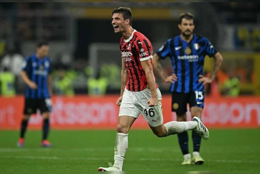 Gabbia pastikan Milan keluar dari San Siro sebagai pemenang Derbi della Madonnina. Foto Agensi