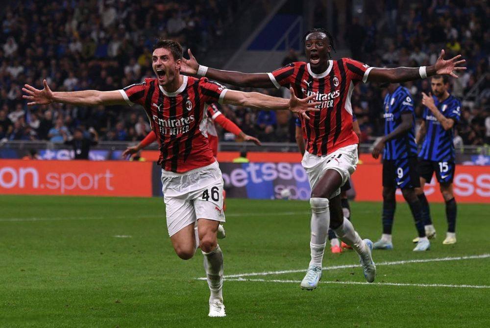 Gabbia pastikan Milan keluar dari San Siro sebagai pemenang Derbi della Madonnina. Foto Agensi