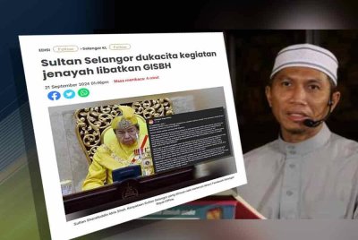 Laporan Sinar Harian. Anhar (kanan).