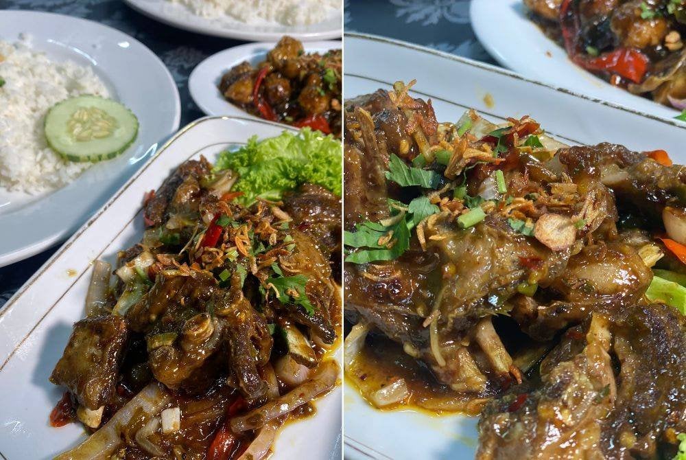 Nasi ujang berasaskan lauk daripada pelbagai bahan seperti ayam, daging, kambing, dan makanan laut.