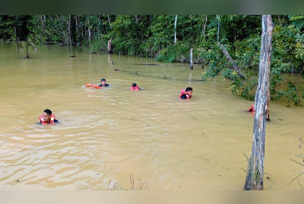 Lokasi mangsa dilaporkan lemas bersama rakannya iaitu di kawasan tasik berhampiran Residensi Manggatal, Kota Kinabalu.