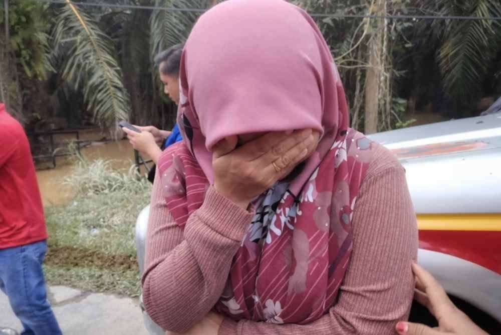 Nor Hidayah tidak dapat menahan sebak menceritakan tentang Rusman.