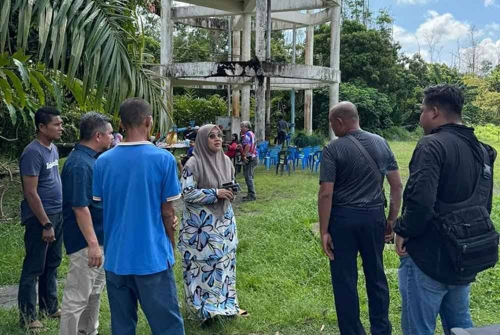 Lokasi pencarian mangsa yang dilaporkan hilang sejak jam 7 malam pada Sabtu.