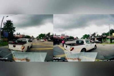 Polis giat mengesan pemandu trak pikap jenis Mitsubishi Triton yang dipercayai menghalang laluan ambulans walaupun siren kecemasan dibunyikan beberapa kali dalam kejadian di persimpangan Padang Lembek, Ketereh di Kota Bharu pada Khamis lalu